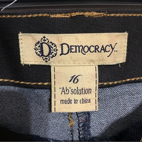 Democracy Ab Solution Dark Wash Jeans - Picture 3 of 4